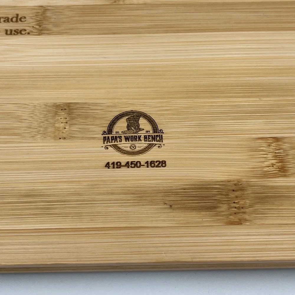 My Kitchen‎ My Rules Bamboo Cutting Board Funny Grandma Gift